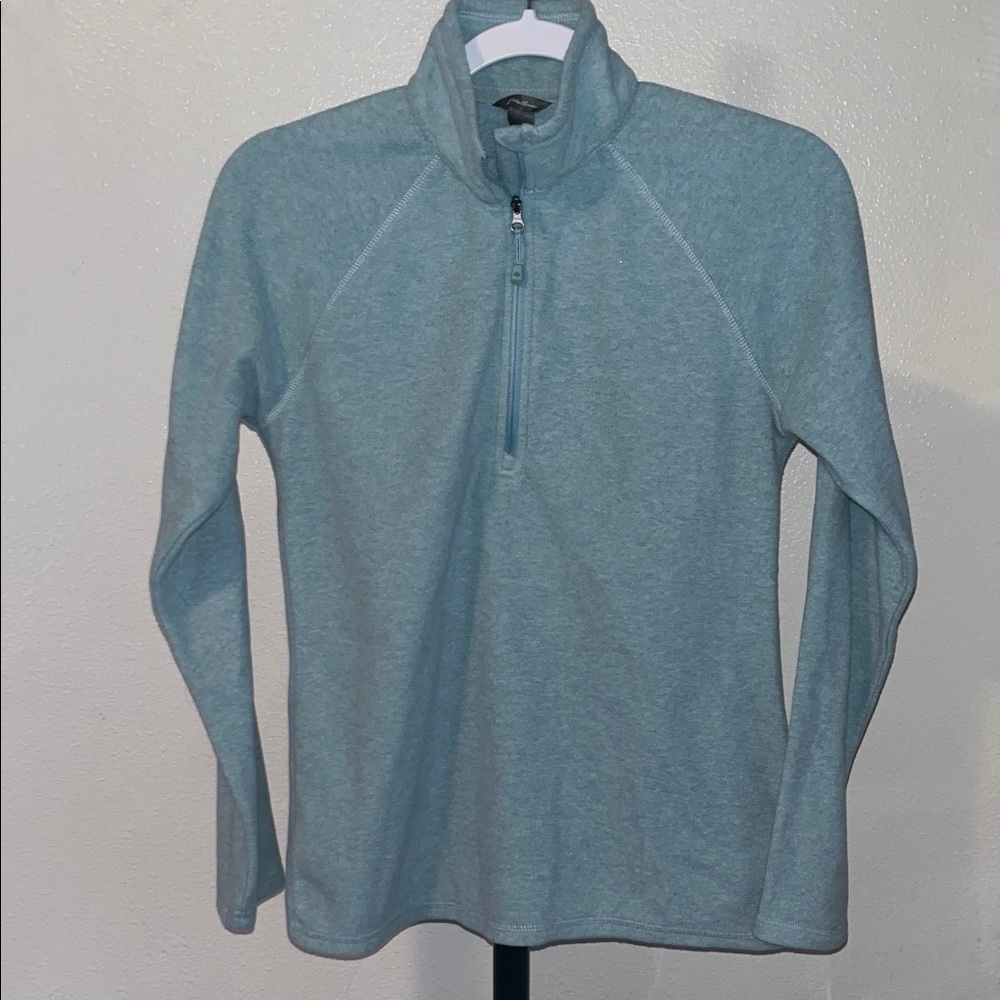Eddie Bauer Sky Blue Fleece Pullover